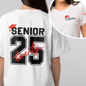 GeckoCustom Custom Name And Senior Graduation's Day 2025 Sweatshirt TH10 892331