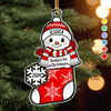 GeckoCustom Custom Name Baby First Christmas Acrylic Ornament HA75 891264