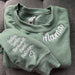 GeckoCustom Custom Name Embroidered Mama Sweatshirt For Cat Lovers TA29 890366