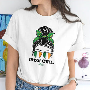 GeckoCustom Custom Name Irish Girl Shirt TH10 892305