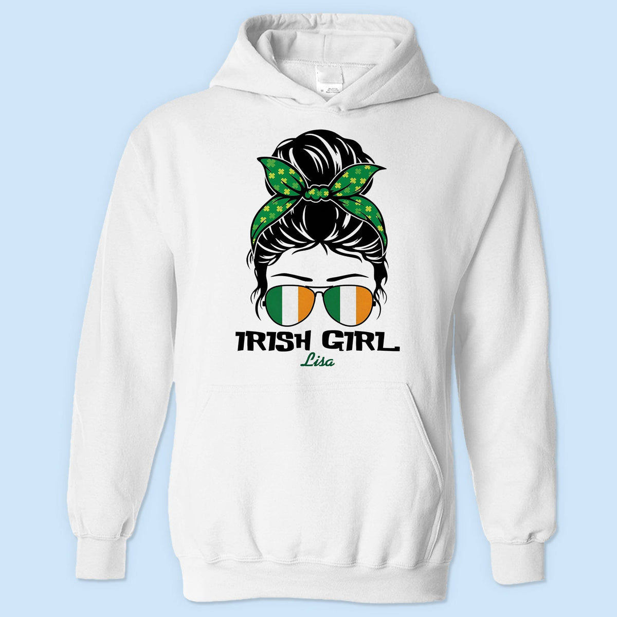 GeckoCustom Custom Name Irish Girl Shirt TH10 892305