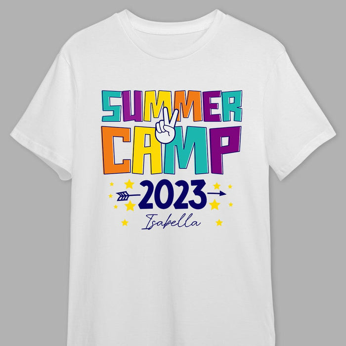 GeckoCustom Custom Name Summer Camp Shirt 2023 K228 889641