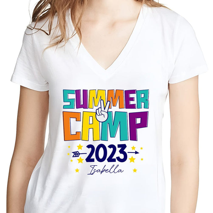 GeckoCustom Custom Name Summer Camp Shirt 2023 K228 889641