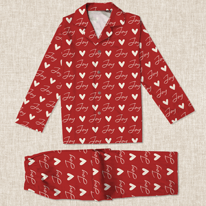 GeckoCustom Custom Name With Christmas Icons Vintage Pajamas TA29 889896