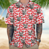 GeckoCustom Custom Pet Portrait Hawaii Shirt Personalized Family Face Gifts Valentines Gift HA75 895054
