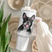 GeckoCustom Custom Pet Portrait Photo Dog Tumbler 40oz TA29 890340