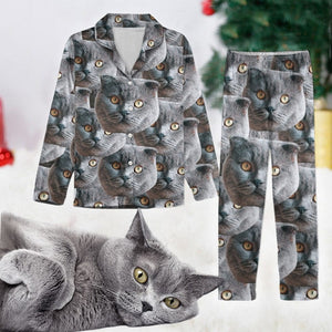 GeckoCustom Custom Pet Portraits For Man And Women Pajamas N369 888727 54298