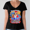 GeckoCustom Custom Photo 2024 Glitter Graduation Dark Shirt N304 890117 Women V-neck / V Black / S