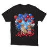 GeckoCustom Custom Photo 4th Of July For Dog Lovers Dark Shirt HO82 890736