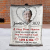 GeckoCustom Custom Photo A Hug From Heaven Memorial Blanket N304 890255