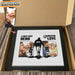 GeckoCustom Custom Photo A Sons First Hero A Daughters First Love Picture Frame N304 889213 8"x10"