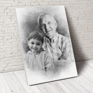GeckoCustom Custom Photo Add Deceased Loved One Memorial Family Poster N304 890470