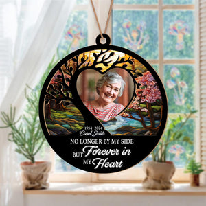 GeckoCustom Custom Photo Always On My Mind Memorial Suncatcher HA75 891278