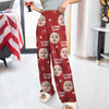 GeckoCustom Custom Photo and Name I Love My Family, Dog, Cat Pants Christmas Gift TA29 HA75 892125