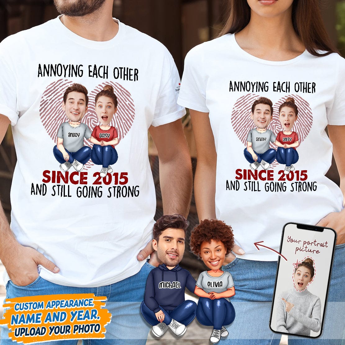 GeckoCustom Custom Photo Annoying Since Year Still Going Strong Shirt K228 HN590