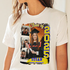 GeckoCustom Custom Photo Build Your Own 2024, 2025 Graduation Bright Shirt N304 890102