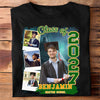 GeckoCustom Custom Photo Build Your Own 2025 Graduation Dark Shirt N304 890100