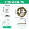 GeckoCustom Custom Photo Cat Circle Led Acrylic Ornament For Christmas HA75 891648 3in