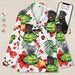 GeckoCustom Custom Photo Christmas Dog Cat Pajamas K228 888712 For Adult / Only Shirt / S