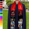 GeckoCustom Custom Photo Class of 2024 Stoles Sash Senior Gift TA29 TH10 888873