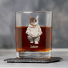 GeckoCustom Custom Photo Cool Dog, Cat Print Rock Glass Gift For Dog Cat Pet Lover HA75 891844 10.5 oz / 1 Side