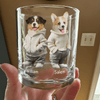 GeckoCustom Custom Photo Cool Dog, Cat Print Rock Glass Gift For Dog Cat Pet Lover HA75 891844 10.5 oz / 1 Side