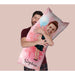 GeckoCustom Custom Photo Couple Cartoon Rectangle Pillow Case N304 890174