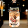 GeckoCustom Custom Photo Dad Mom In Heaven Mason Jar Light Personalized Memorial Gift CH07 895236 16oz