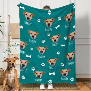 GeckoCustom Custom Photo Dog And Cat Blanket TA29 889853
