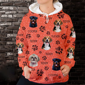 GeckoCustom Custom Photo Dog Cat For Pet Lover Hoodie Set T286 HN590 Only Hoodie / 5XL