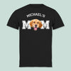 GeckoCustom Custom Photo Dog Cat Mom Shirt K228 HN590 Basic Tee / Black / S