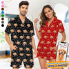 GeckoCustom Custom Photo Dog Cat Short Pajamas K228 HN590