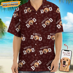 GeckoCustom Custom Photo Dog Dad Dog Mom Hawaii Shirt N304 889268