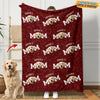 GeckoCustom Custom Photo Dog Dad Mom For Pet Lover Blanket N304 HN590