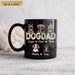 GeckoCustom Custom Photo Dog Dad Vinatge Map Mug N304 889395