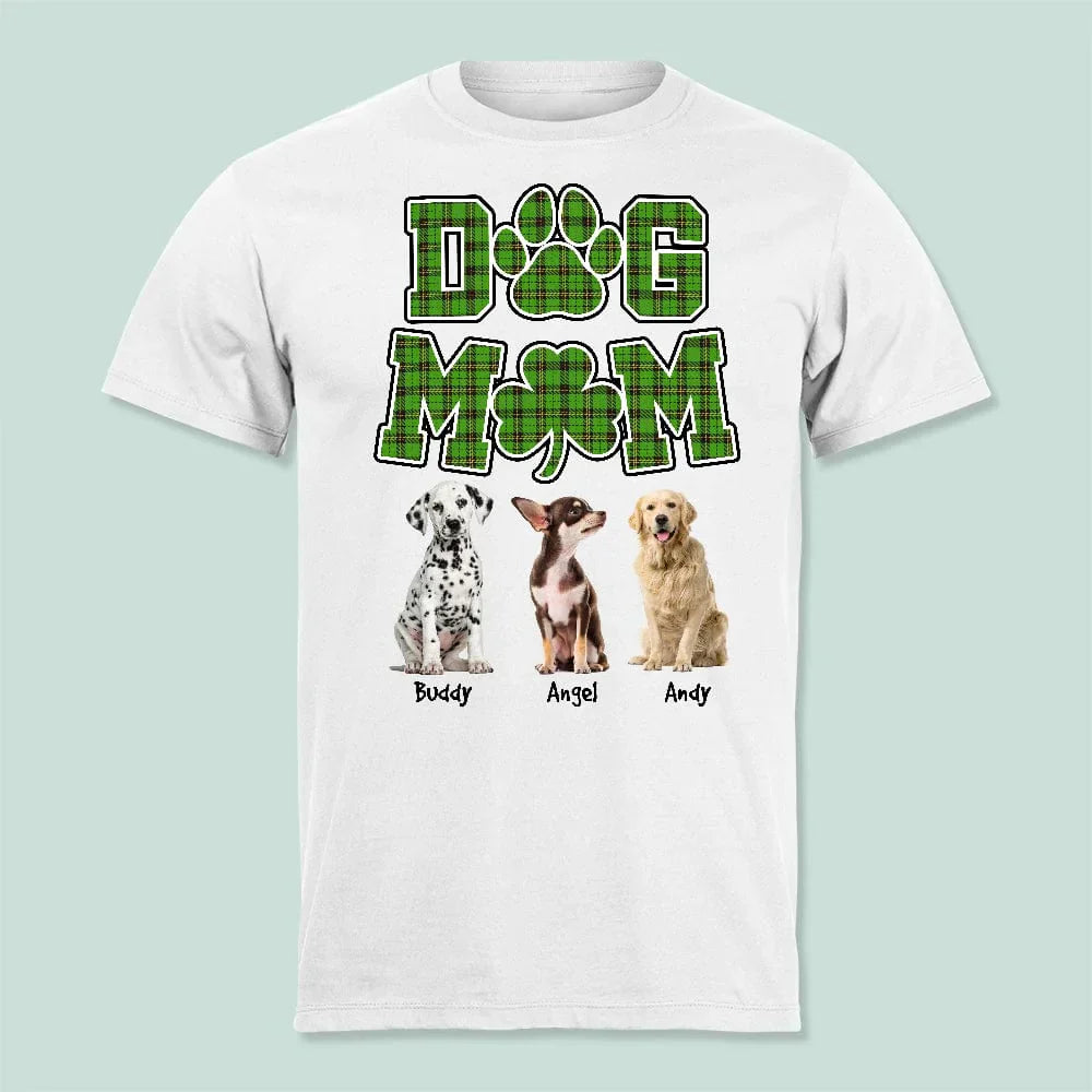 GeckoCustom Custom Photo Dog Mom Shirt K228 HN590