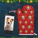 GeckoCustom Custom Photo Dog With Paw Pattern Oven Mitt TA29 889863