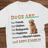 GeckoCustom Custom Photo Dogs Are Our Friends Our Children Our Bodyguards Our Happiness Shirt TA29 889564