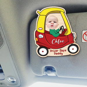 GeckoCustom Custom Photo Drive Safe Daddy Car Visor Clip HA75 890666