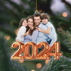GeckoCustom Custom Photo Family, Friends Christmas Balloon Acrylic Ornament HA75 891170