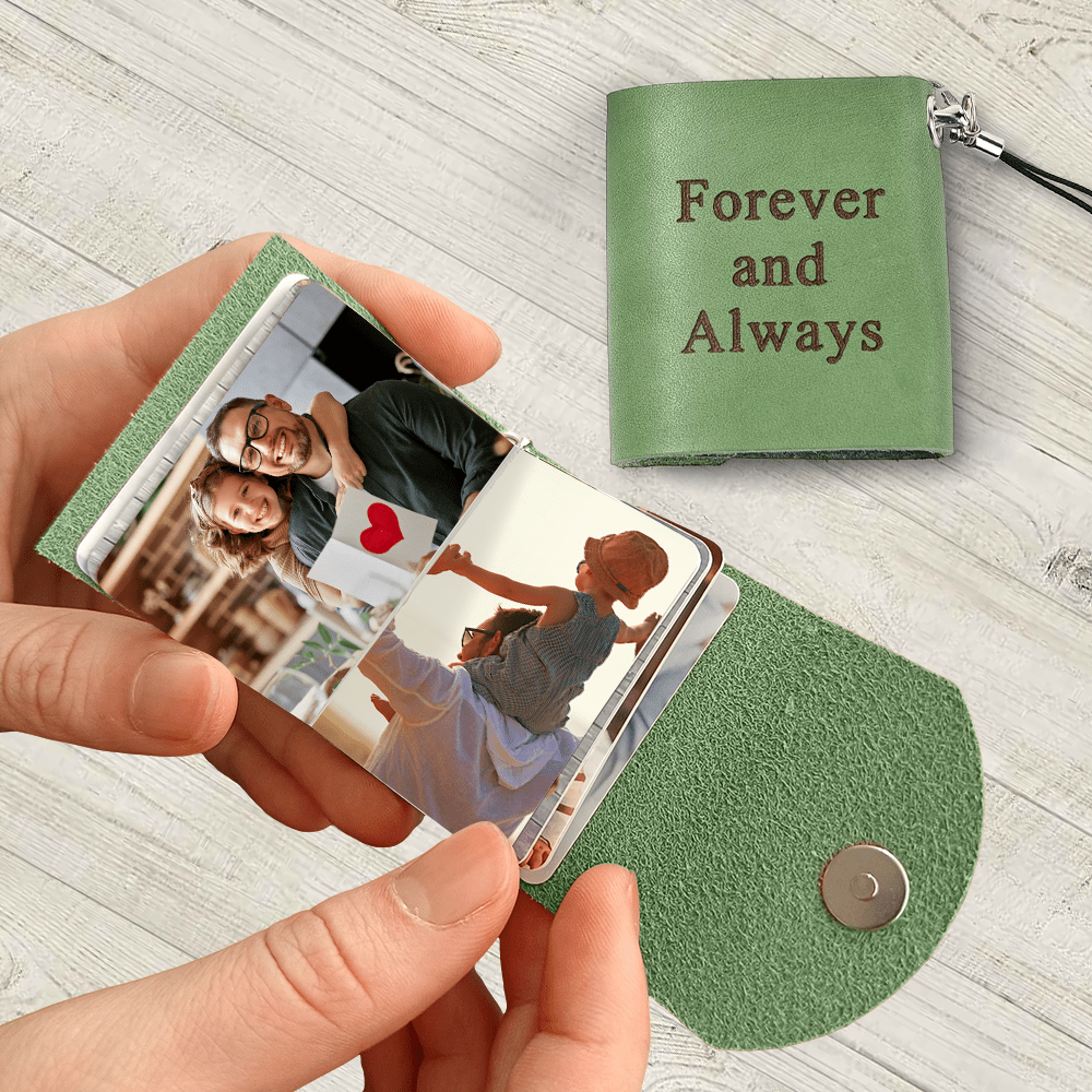 Custom Photo Father's Day Photobook Keychain TA29 890631 — GeckoCustom