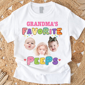 GeckoCustom Custom Photo Favorite Peep For Easter Day Shirt TH10 892317 Basic Tee / White / S