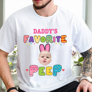 GeckoCustom Custom Photo Favorite Peep For Easter Day Shirt TH10 892317