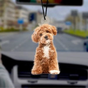 GeckoCustom Custom Photo For Dog And Cat Lover Car Hanging TH10 892297 3"H x 1.5"W