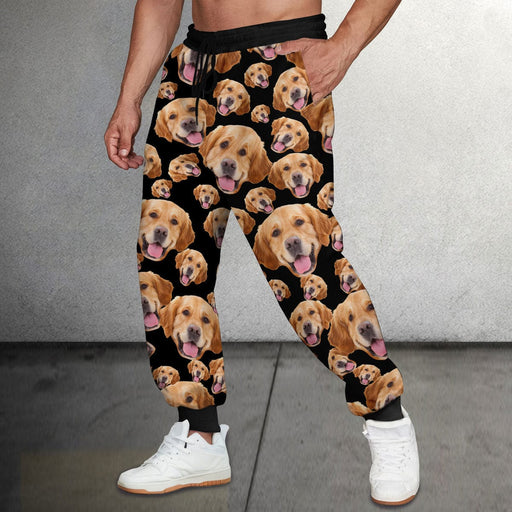 GeckoCustom Custom Photo For Dog Lovers Sweatpants TA29 889584