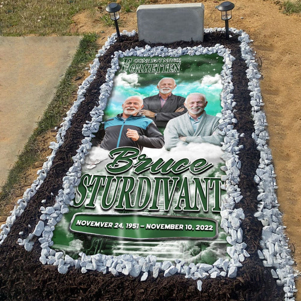 CUSTOM GRAVE newest BLANKET