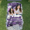 GeckoCustom Custom Photo Forever In Our Hearts Memorial Grave Blanket N369 890268