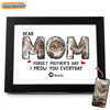 GeckoCustom Custom Photo Forget Happy Mother's Day I Meow You Every Day Picture Frame N304 889203 8"x10"