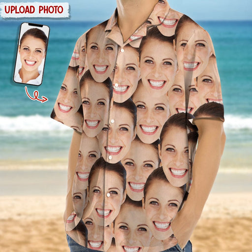GeckoCustom Custom Photo Full Face Hawaii Shirt N304 889323