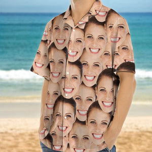 GeckoCustom Custom Photo Full Face Hawaii Shirt N304 889323